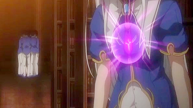 Teen student gets her pussy and big tits teased by a dirty tentacles