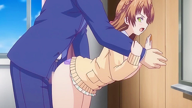 Confession... 1 - Blackmailing hentai teacher pounds schoolgirl's pussy