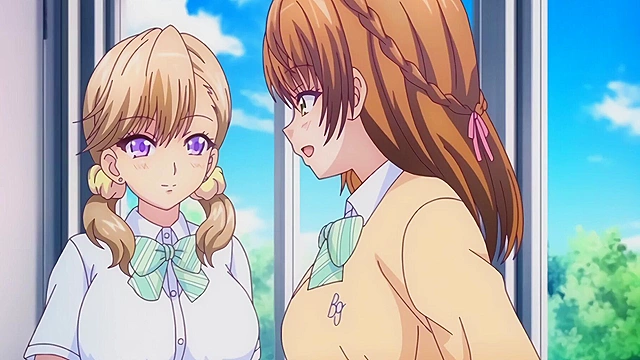 Confession... 1 - Blackmailing hentai teacher pounds schoolgirl's pussy