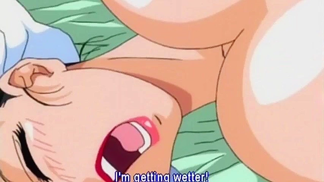 Orgy Training - Son jerks off while watching his dad bang the hentai maid