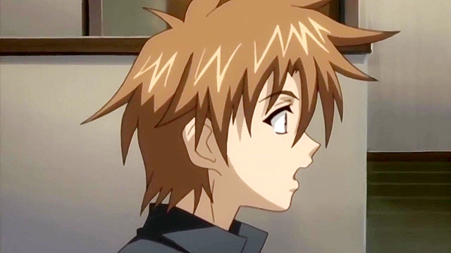 True Blue 1 - Hentai sensei titty fucks busty schoolgirl while crushes watches