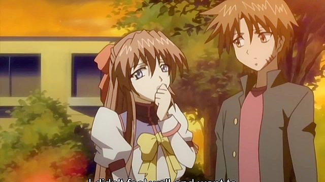 True Blue 1 - Hentai sensei titty fucks busty schoolgirl while crushes watches