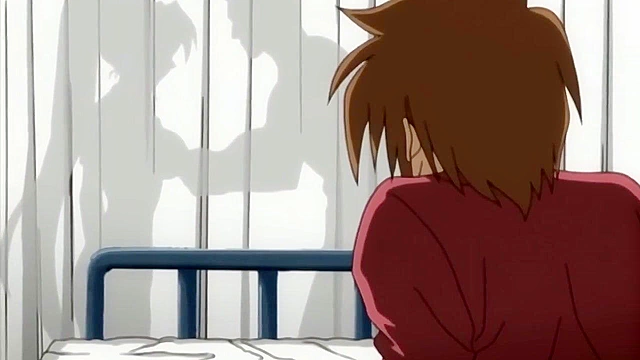 True Blue 1 - Hentai sensei titty fucks busty schoolgirl while crushes watches