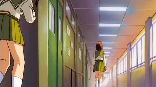 Voyeur's Digest 1 - Bad hentai schoolgirls make girl drink piss