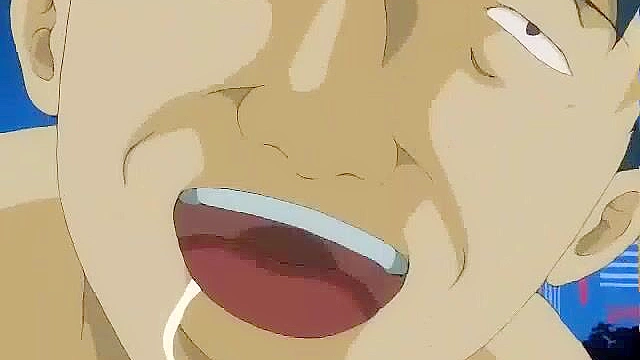 Teen anime schoolgirl is chased and then face fucked outdoors