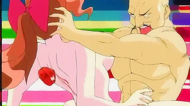 Teen anime schoolgirl is chased and then face fucked outdoors