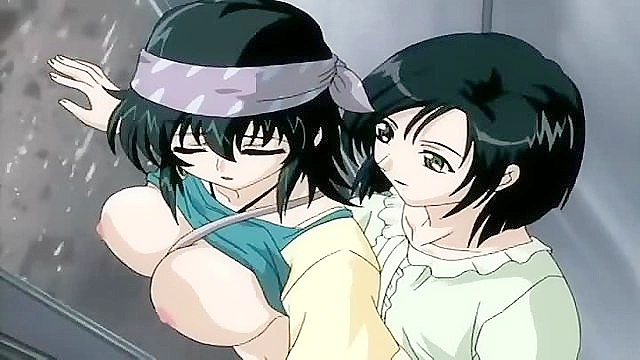 Schoolgirl with stockings and no panties gets fingered by another girl on train