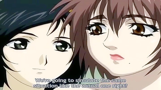 Schoolgirl with stockings and no panties gets fingered by another girl on train