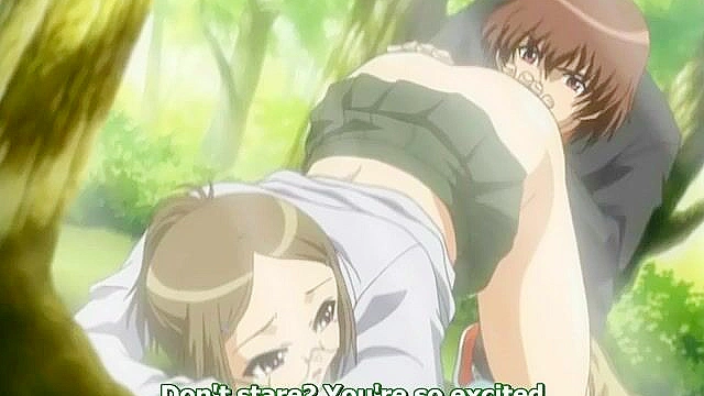 Maple Colors 2 - Shy schoolgirl gets her wet anime pussy licked outdoors before naughty fuck