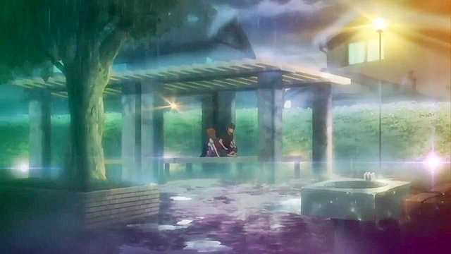 Milk White Moan 2 - Cute teen in a schoolgirl uniform has sex with perverted guy in the rain