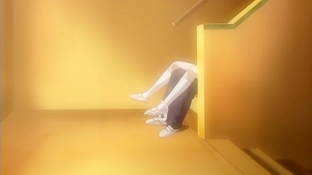 Ringetsu 2 - Hentai schoolgirl caught masturbating in library gets virgin pussy fucked