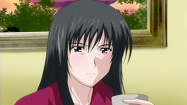 Ringetsu 2 - Hentai schoolgirl caught masturbating in library gets virgin pussy fucked