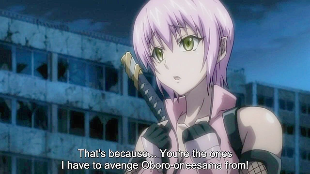 Anti-Demon Ninja Asagi 2 ep1 - Tentacle demons modify kunoichi for debased sexual pleasure