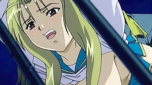 Kisaku 1 - Bastard ties up some naughty hentai schoolgirls and fucks them both rough