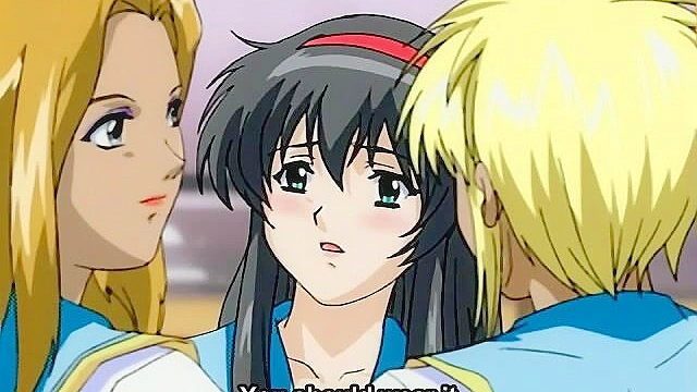 Kisaku 1 - Bastard ties up some naughty hentai schoolgirls and fucks them both rough