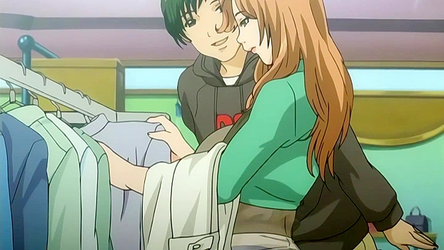 Fucking My Curvy StepMom in the Store's Hidden Room - Hentai Uncensored