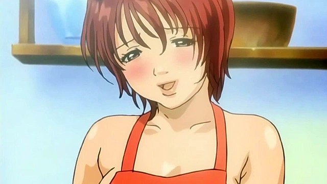 Fucking My Curvy StepMom in the Store's Hidden Room - Hentai Uncensored