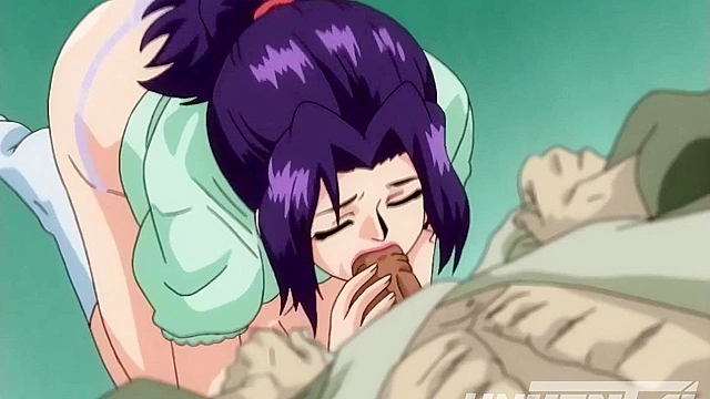 MILF Housemaid Gets Pounded by Old Stepdad in Uncensored Hentai Action