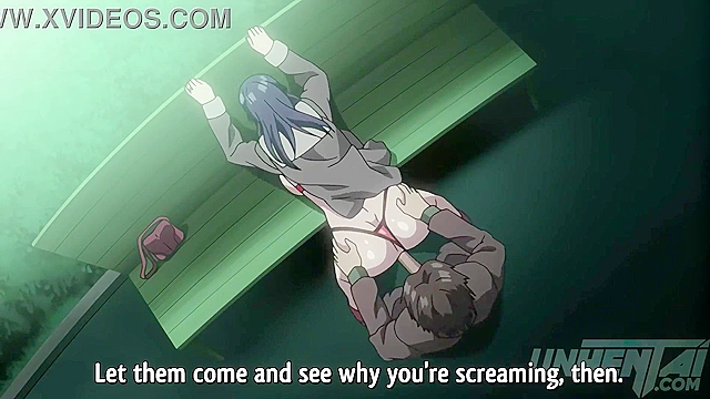 MILF Caught by Husband in Public, Uncensored Hentai Action [ENG]