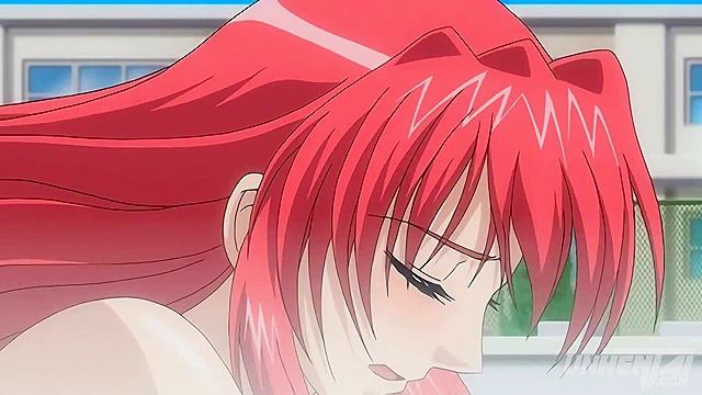 Step Siblings Nearly Get Busted in the Pool, Hot Hentai Action Unleashed