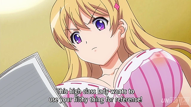 Busty Teen Takes a Huge Creampie in This Insane Hentai [Subtitled]