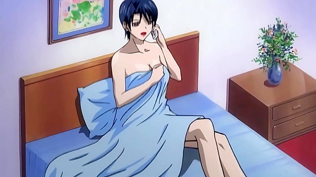 Caught Fucking His Step Mom’s Brains Out - Uncensored Hentai Action