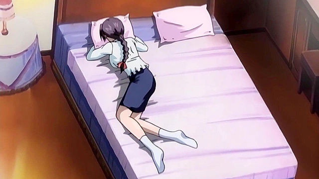 Caught Fucking His Step Mom’s Brains Out - Uncensored Hentai Action