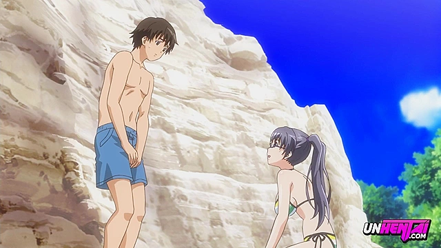 Teens Hit the Beach for Some Wild Hentai Action!
