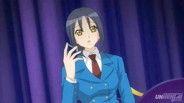 School Girl Flashes Her Pussy to Her Crush in Uncensored Hentai [Subtitled]