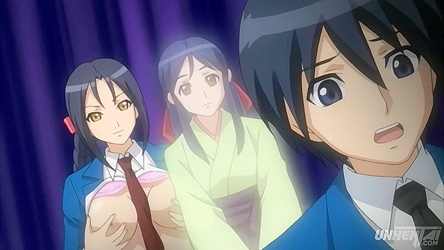 School Girl Flashes Her Pussy to Her Crush in Uncensored Hentai [Subtitled]