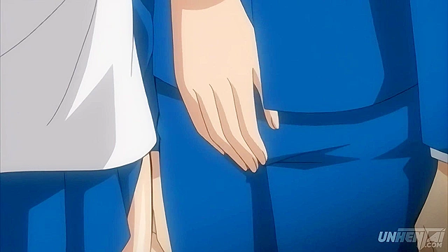 School Girl Flashes Her Pussy to Her Crush in Uncensored Hentai [Subtitled]