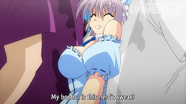 Teen in Costume Gets Public Grope, Pussy Soaks with Wet Orgasm - Hentai Subtitled