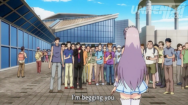 Teen in Costume Gets Public Grope, Pussy Soaks with Wet Orgasm - Hentai Subtitled