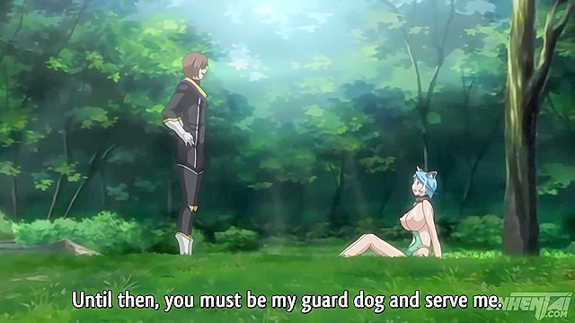 Young Cosplayer Gets Soaked and Pisses Her Pants! Hentai [Subtitled]