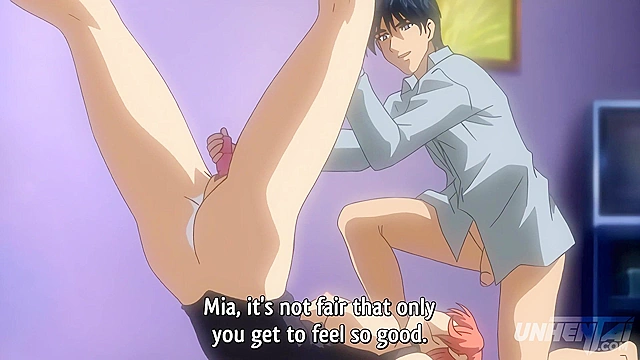 Busty Chicks in the Elevator - Uncensored Hentai Porn [Subtitled]