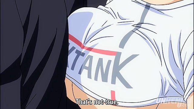 Busty Chicks in the Elevator - Uncensored Hentai Porn [Subtitled]