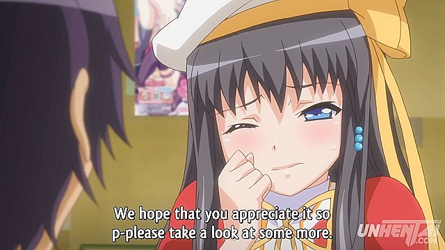 Subtitled Hentai, Sneakily Fingering My Step Sister in Public, Damn!