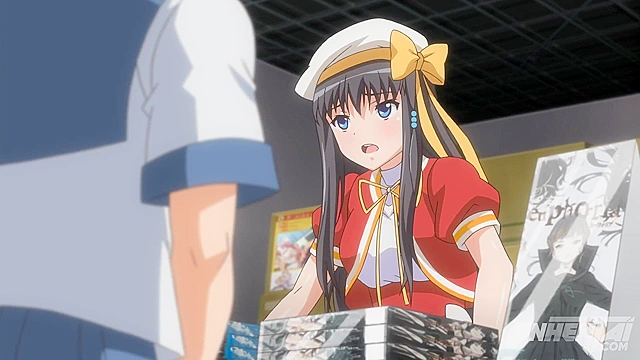 Subtitled Hentai, Sneakily Fingering My Step Sister in Public, Damn!