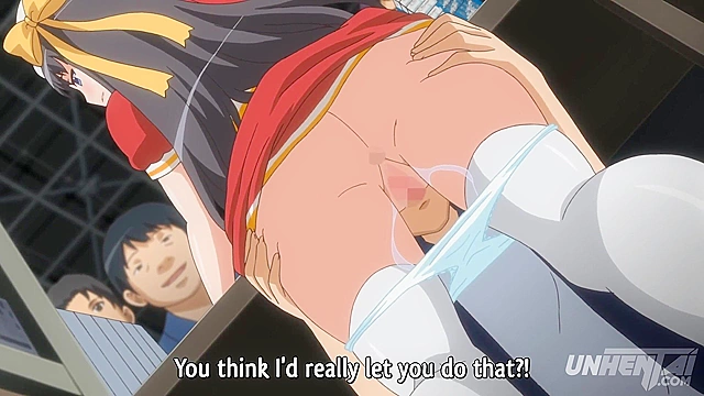 Subtitled Hentai, Sneakily Fingering My Step Sister in Public, Damn!