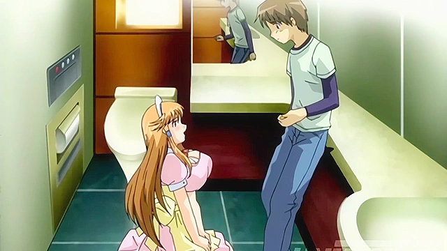 Young Step Brother Can't Keep His Hands Off His Horny Step Sister in Public! Uncensored Hentai [Subtitled]