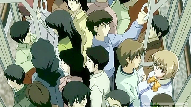 Young Step Brother Can't Keep His Hands Off His Horny Step Sister in Public! Uncensored Hentai [Subtitled]