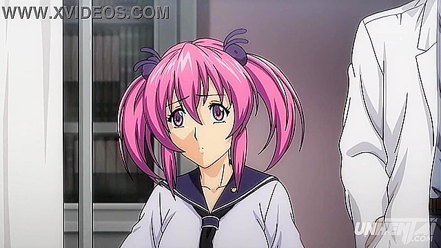 Fuckin' Doctor Pounds Two Juicy-Busted Students Senseless [Uncensored Hentai]