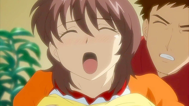 Perverted Boss Grope His Innocent Employee During Customer Service - Hentai Uncensored [Subtitled]