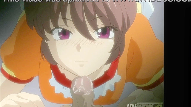 Perverted Boss Grope His Innocent Employee During Customer Service - Hentai Uncensored [Subtitled]