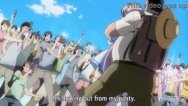 Busty Teen Gets Handled by Creepy Stranger in Public - Hentai [Subtitled]