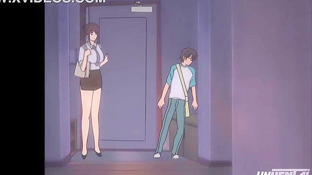 MILF Teacher Dives Deep into Her Student’s Panties [Subtitled]