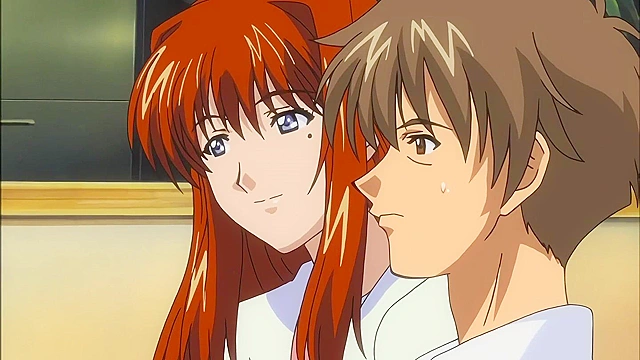 Hentai, Step Mom Fucks Step Son For Catching Her With Step Sister - Uncensored, Subtitled