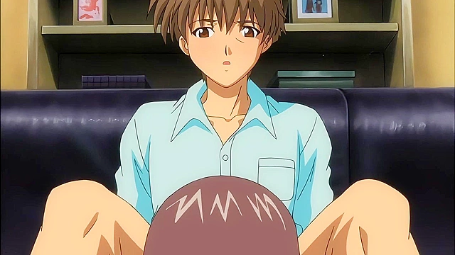 Hentai, Step Mom Fucks Step Son For Catching Her With Step Sister - Uncensored, Subtitled