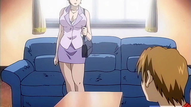 Step Mom Gets Horny While I Talk to Friend - Uncensored Hentai Action