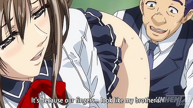 Hentai Teacher Jams Her Pussy on Her 18yo Student in Class [Subtitled]